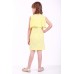 Embroidered dress for girl "Wild Poppy" Yellow